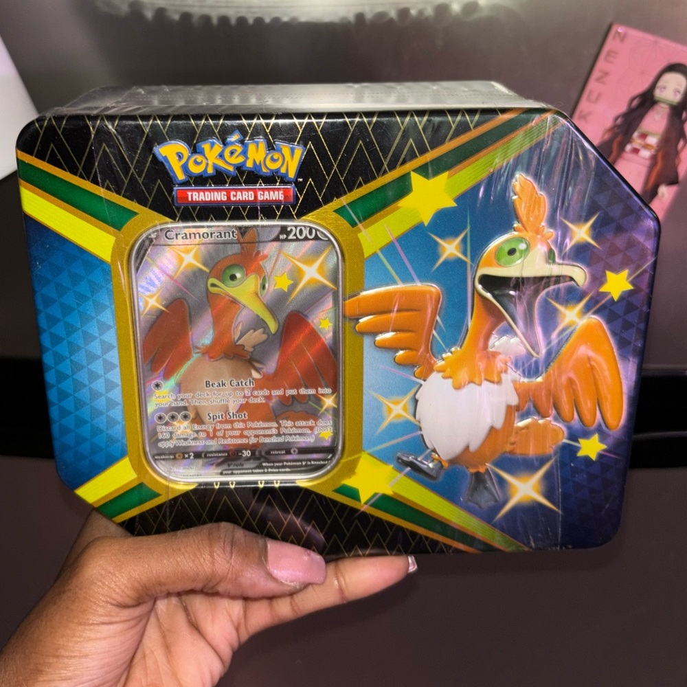 Pokemon Trading Card Game Tin - Black and Yellow